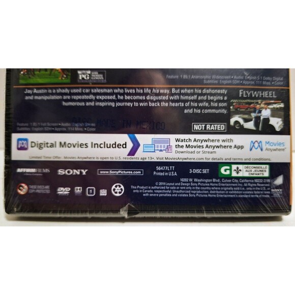 KENDRICK BROTHERS 6 MOVIE GIFT SET PROMO SEALED DVD FIREPROOF FLYWHEEL WAR ROOM - Picture 4 of 4